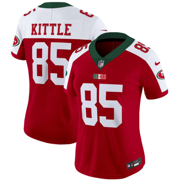 Women's 49ers Mexico Vapor Jersey V2 - All Stitched - Image 45