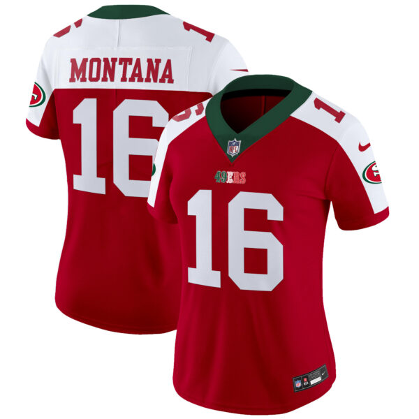 Women's 49ers Mexico Vapor Jersey V2 - All Stitched - Image 48
