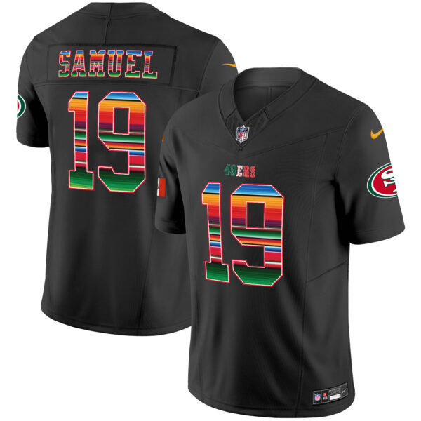 Men's 49ers Mexico Vapor Jersey V3 - All Stitched - Image 23