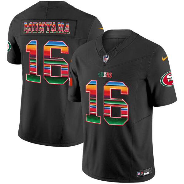 Men's 49ers Mexico Vapor Jersey V3 - All Stitched - Image 28