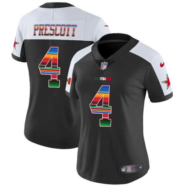 Women's Cowboys Mexico Vapor Limited Jersey V2 - All Stitched - Image 14