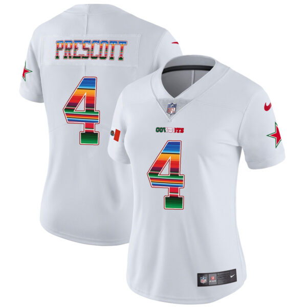 Women's Cowboys Mexico Vapor Limited Jersey V2 - All Stitched - Image 2