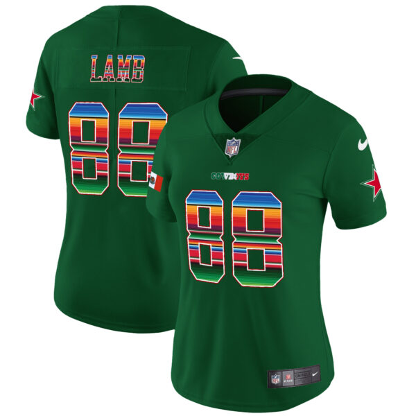 Women's Cowboys Mexico Vapor Limited Jersey V2 - All Stitched - Image 21