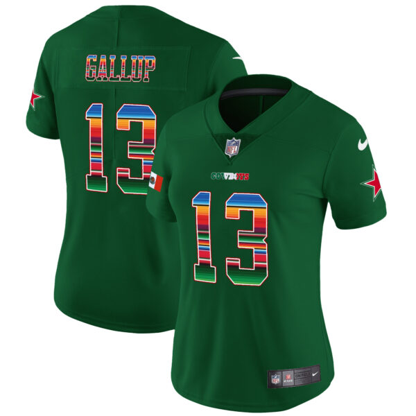 Women's Cowboys Mexico Vapor Limited Jersey V2 - All Stitched - Image 23