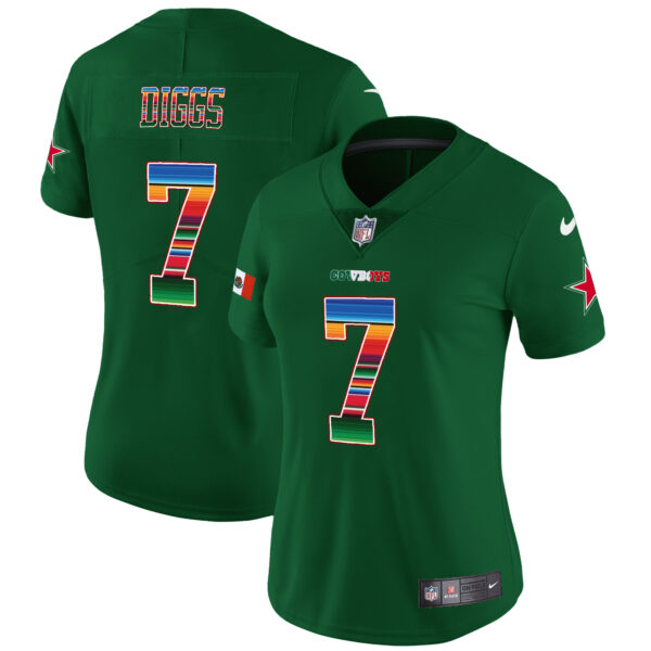 Women's Cowboys Mexico Vapor Limited Jersey V2 - All Stitched - Image 22