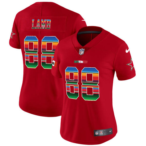 Women's Cowboys Mexico Vapor Limited Jersey V2 - All Stitched - Image 27