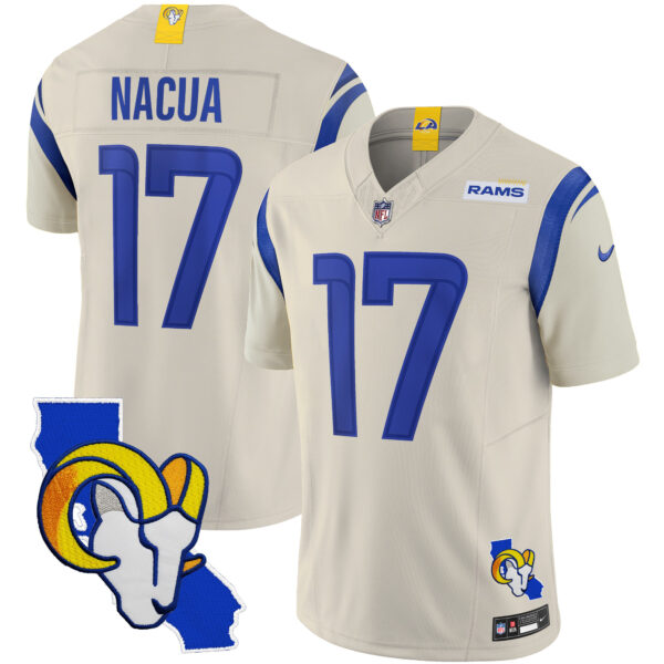 Men's Rams California Patch Vapor Limited Jersey - All Stitched - Image 29