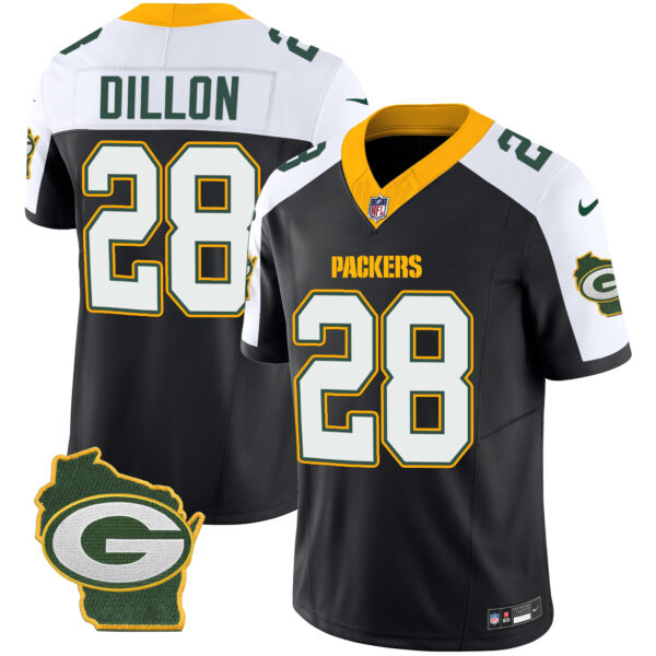 Men's Packers Home Patch Vapor Jersey V3 - All Stitched - Image 2