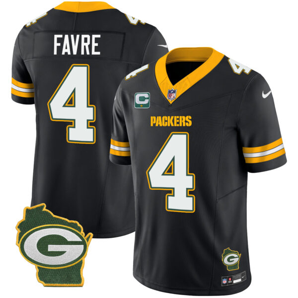 Men's Packers Home Patch Vapor Jersey V3 - All Stitched - Image 17