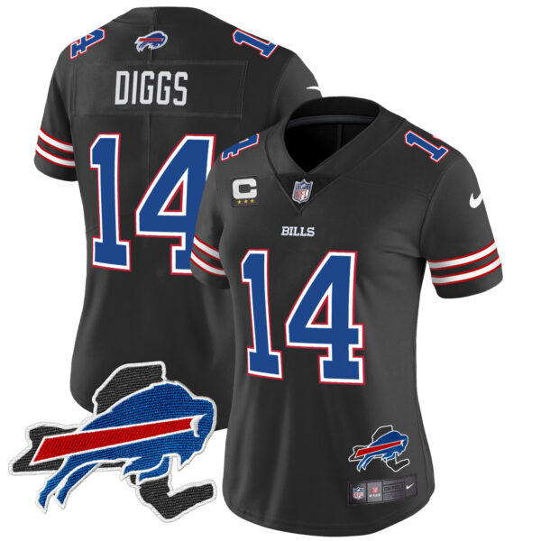 Women's Bills New York Patch Vapor Limited Jersey - All Stitched - Image 33