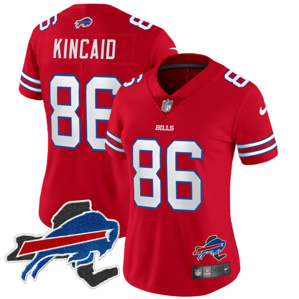 Women's Bills New York Patch Vapor Limited Jersey - All Stitched - Image 24