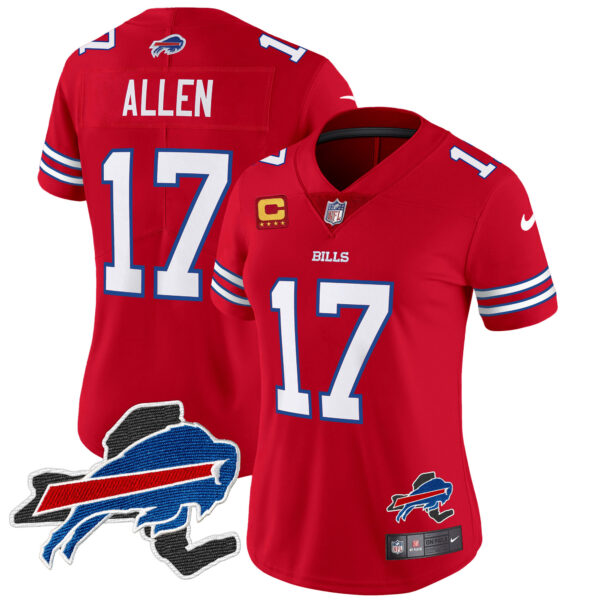 Women's Bills New York Patch Vapor Limited Jersey - All Stitched - Image 19