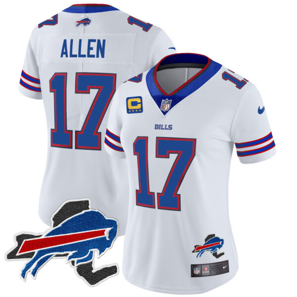 Women's Bills New York Patch Vapor Limited Jersey - All Stitched - Image 25