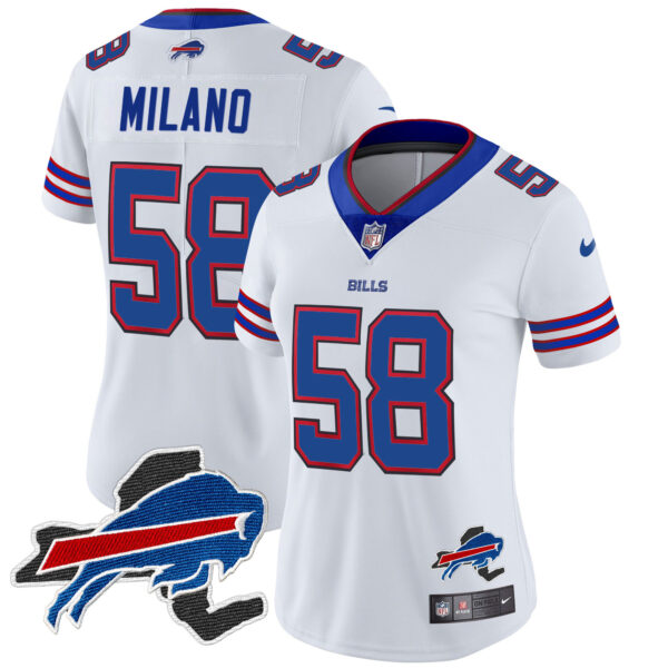 Women's Bills New York Patch Vapor Limited Jersey - All Stitched - Image 29