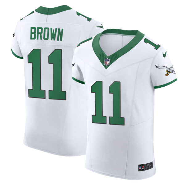 Men's Eagles Kelly Green Vapor Elite Jersey - All Stitched - Image 16