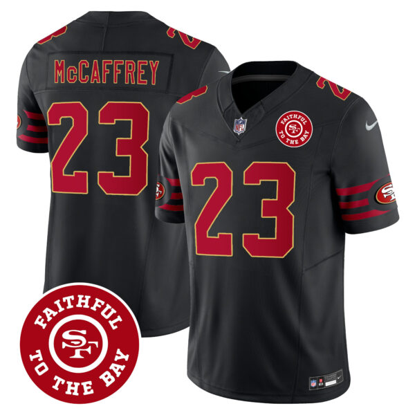 Men's 49ers Throwback Faithful To The Bay Patch Vapor Limited Jersey - All Stitched - Image 31