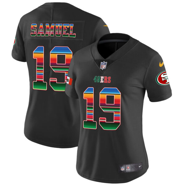 Women's 49ers Mexico Vapor Jersey V3 - All Stitched - Image 23