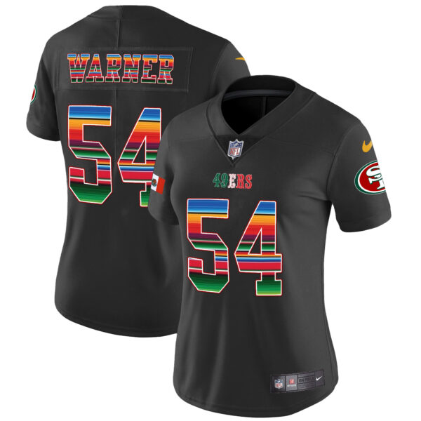 Women's 49ers Mexico Vapor Jersey V3 - All Stitched - Image 21