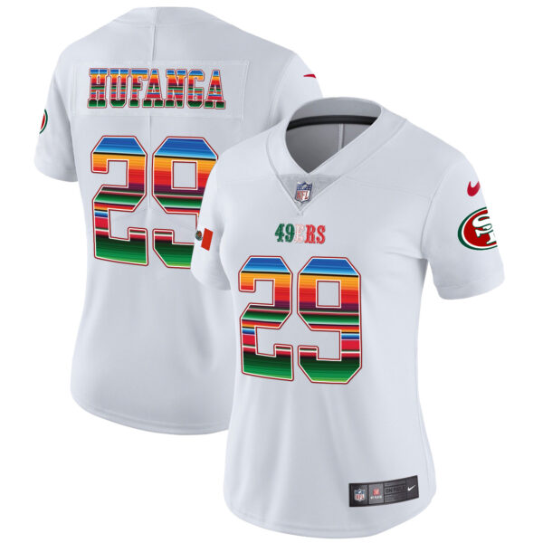 Women's 49ers Mexico Vapor Jersey V3 - All Stitched - Image 10