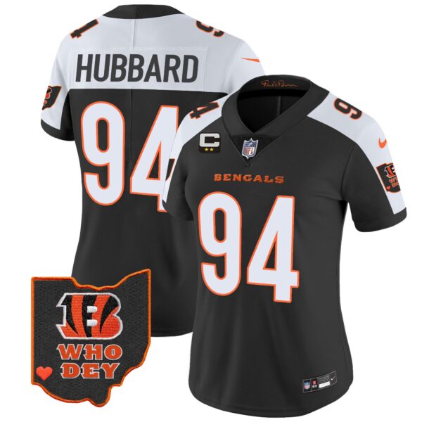 Women's Bengals Ohio Patch Vapor Limited Jersey V2 - All Stitched - Image 3