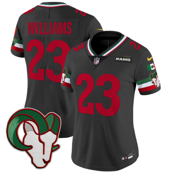 Women's Rams Mexico Vapor Limited Jersey - All Stitched - Image 13