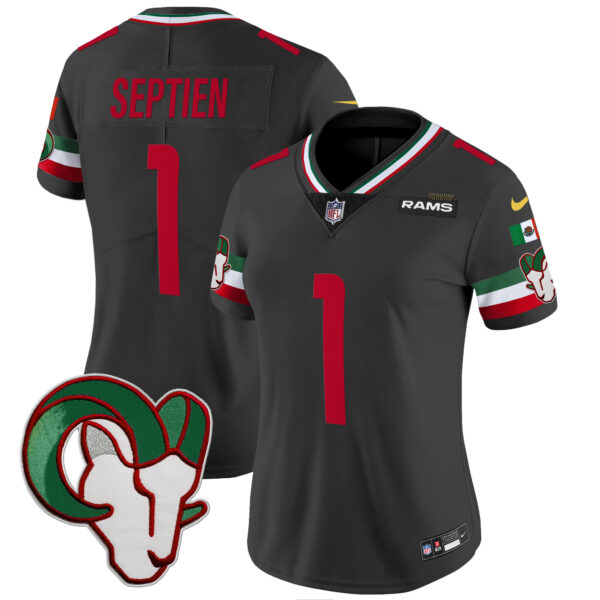 Women's Rams Mexico Vapor Limited Jersey - All Stitched - Image 16