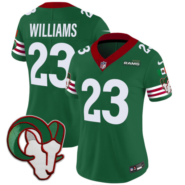 Women's Rams Mexico Vapor Limited Jersey - All Stitched - Image 49