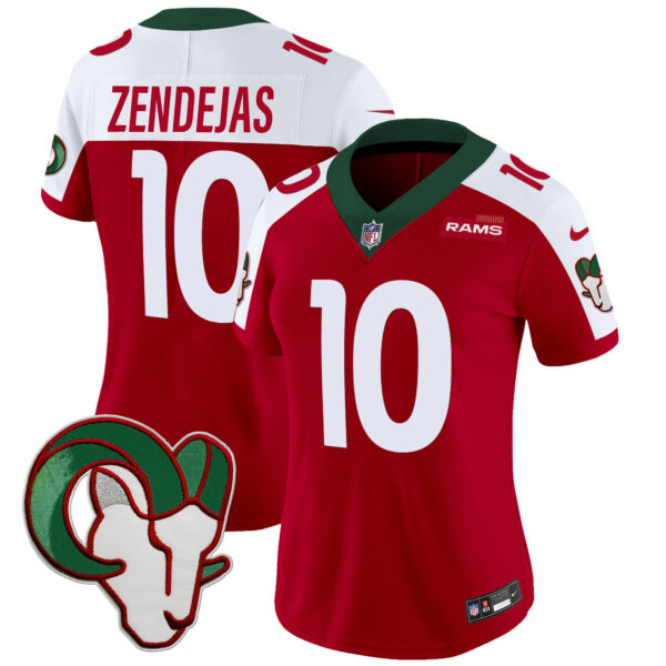 Women's Rams Mexico Vapor Limited Jersey - All Stitched - Image 36