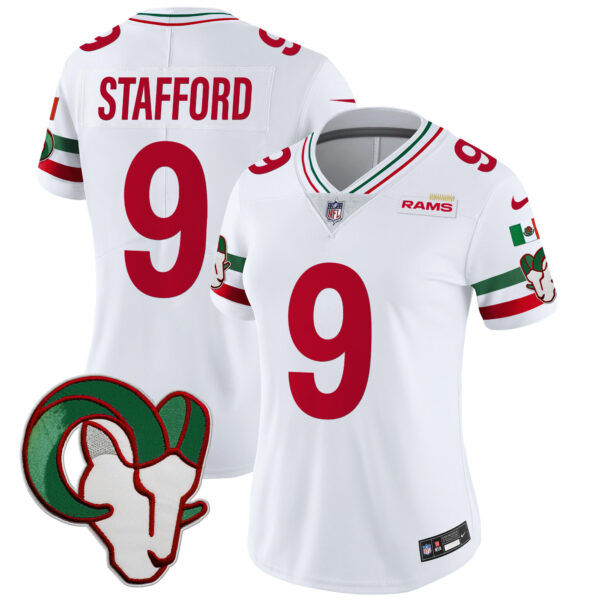 Women's Rams Mexico Vapor Limited Jersey - All Stitched - Image 3