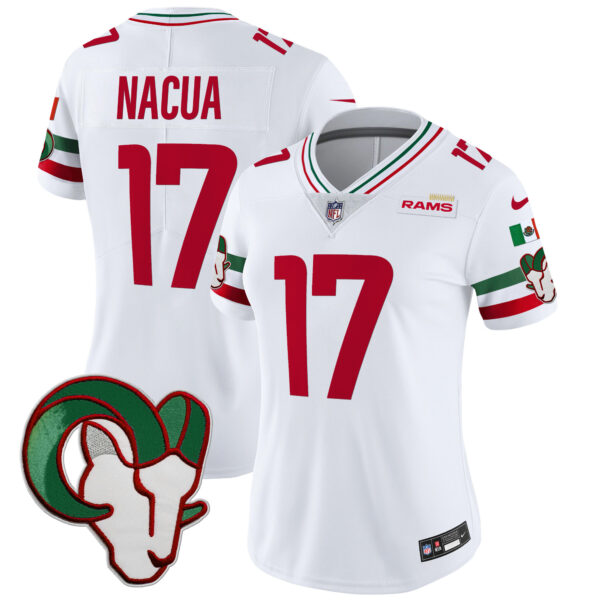 Women's Rams Mexico Vapor Limited Jersey - All Stitched - Image 5