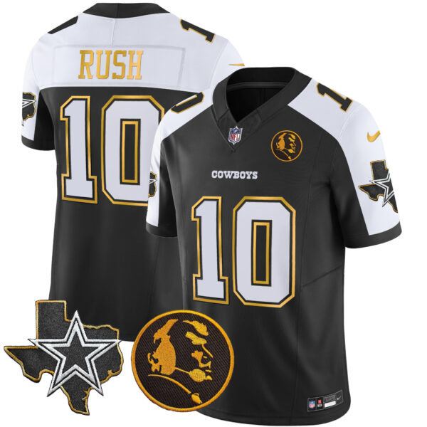 Men's Cowboys Texas & John Madden Patch Gold Trim Vapor Jersey - All Stitched - Image 13