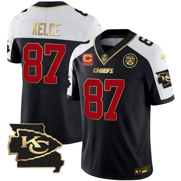 Men's Chiefs Missouri Patch Vapor Limited Jersey - All Stitched - Image 8