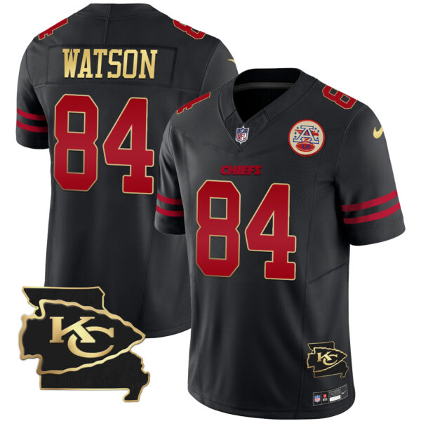 Men's Chiefs Missouri Patch Vapor Limited Jersey - All Stitched - Image 30