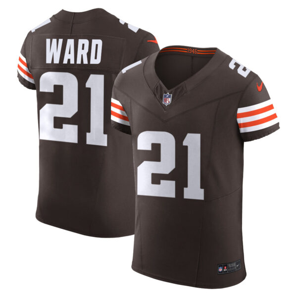 Men's Browns Vapor Elite Jersey - All Stitched - Image 6