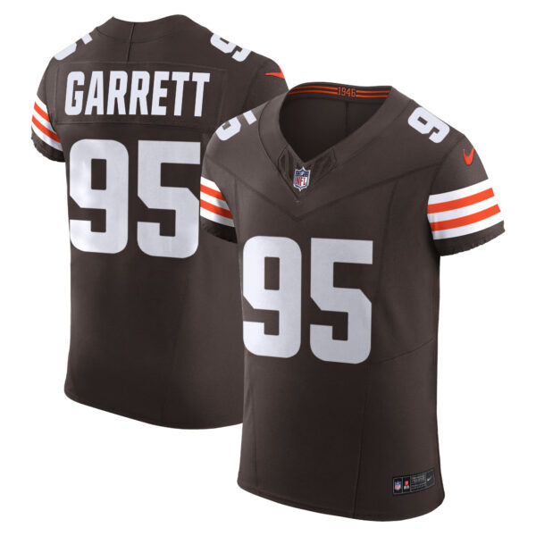 Men's Browns Vapor Elite Jersey - All Stitched - Image 5