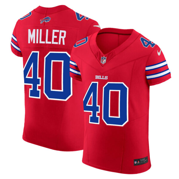 Men's Bills Vapor Elite Jersey - All Stitched - Image 10