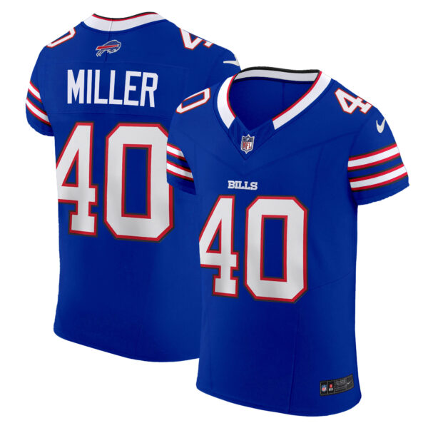 Men's Bills Vapor Elite Jersey - All Stitched - Image 4
