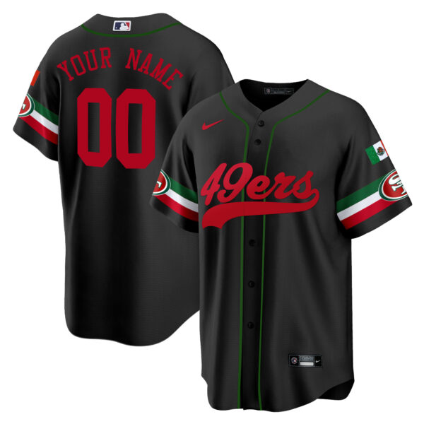 Men's 49ers Mexico Baseball Jersey - All Stitched - Image 21