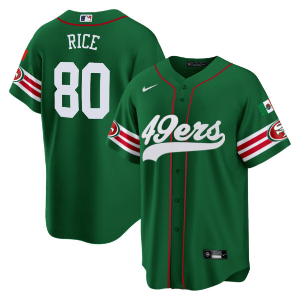 Men's 49ers Mexico Baseball Jersey - All Stitched - Image 37
