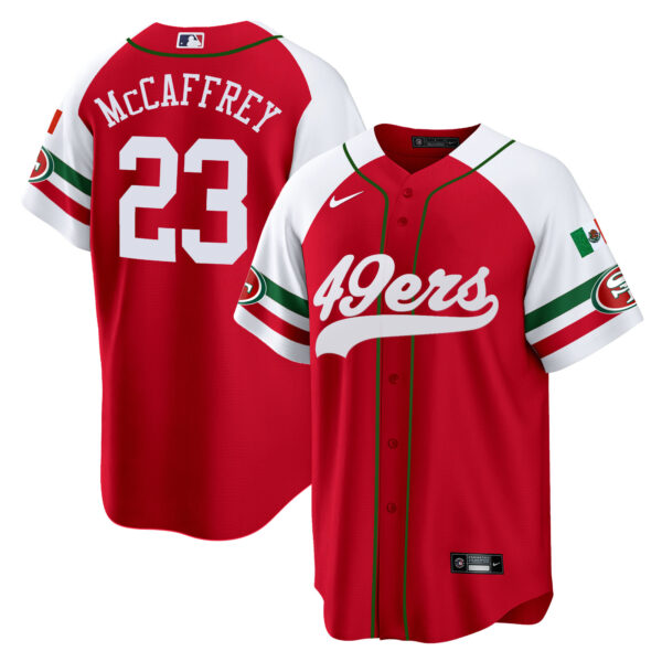 Men's 49ers Mexico Baseball Jersey - All Stitched - Image 53