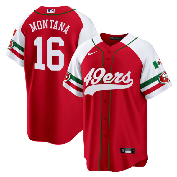 Men's 49ers Mexico Baseball Jersey - All Stitched - Image 59