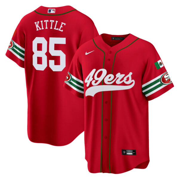 Men's 49ers Mexico Baseball Jersey - All Stitched - Image 26
