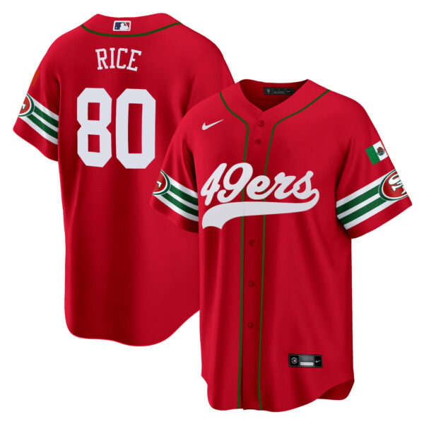 Men's 49ers Mexico Baseball Jersey - All Stitched - Image 27