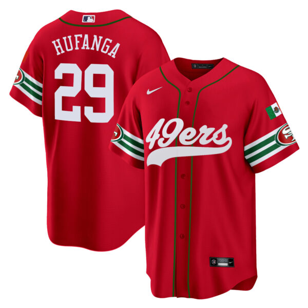 Men's 49ers Mexico Baseball Jersey - All Stitched - Image 30