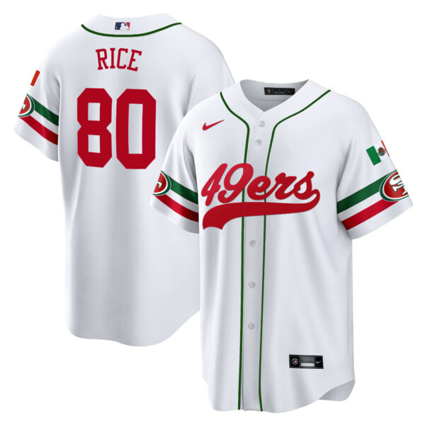Men's 49ers Mexico Baseball Jersey - All Stitched - Image 6