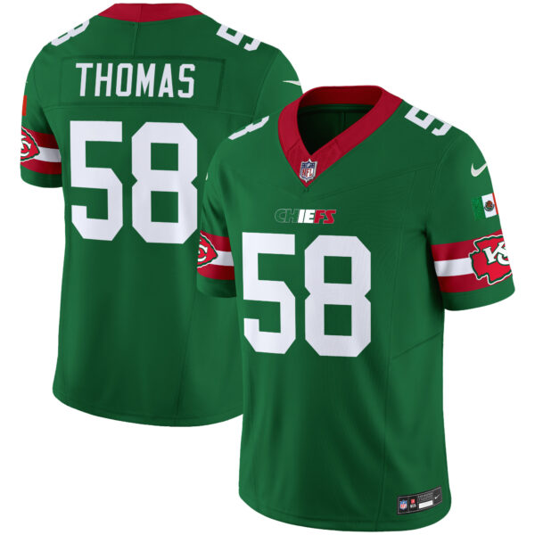 Men's Chiefs Mexico Vapor Limited Jersey - All Stitched - Image 28
