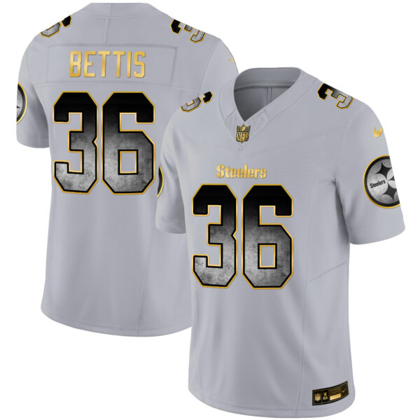 Men's Steelers Arch Smoke Vapor Jersey V3 - All Stitched - Image 28