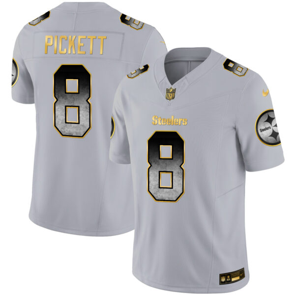 Men's Steelers Arch Smoke Vapor Jersey V3 - All Stitched - Image 23