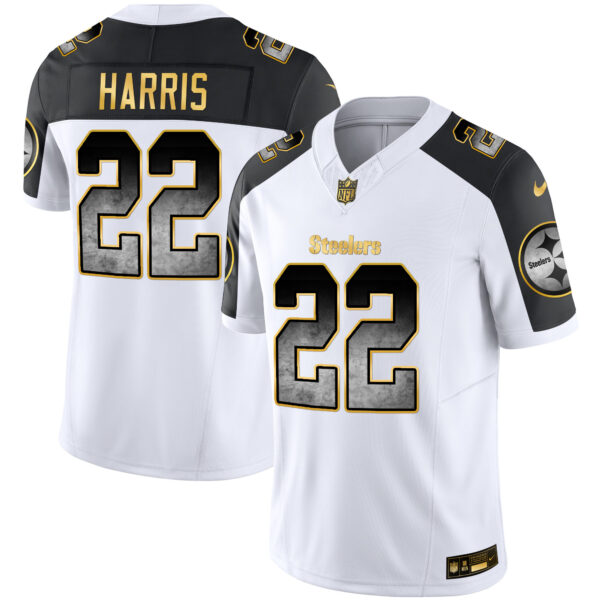 Men's Steelers Arch Smoke Vapor Jersey V3 - All Stitched - Image 39