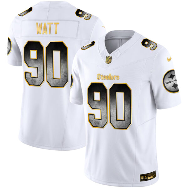 Men's Steelers Arch Smoke Vapor Jersey V3 - All Stitched - Image 15